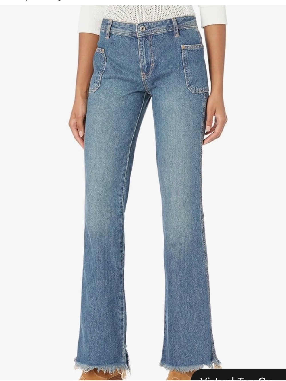 Free People We The Free Izzy Flare Jeans size 26